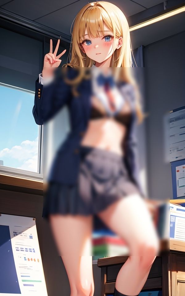 サンプル画像3:エッチな制服姿 〜いっぱい見てもいいよ〜 Vol.2(スタジオフェチ) [d_363518]