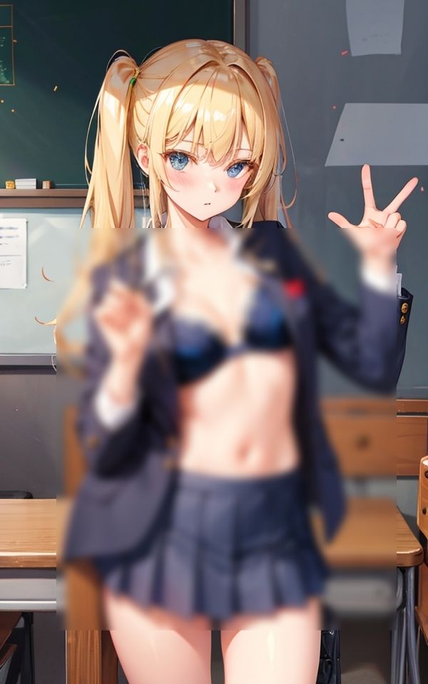 サンプル画像5:エッチな制服姿 〜いっぱい見てもいいよ〜 Vol.2(スタジオフェチ) [d_363518]