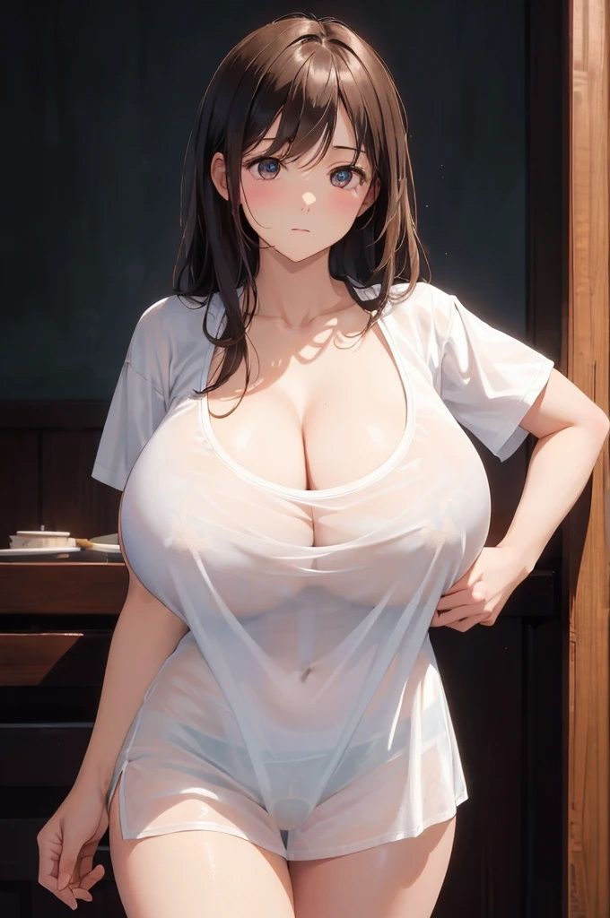 サンプル画像1:巨乳美女【妄想イラスト美女図鑑vol.68】(AIイラスト美女研究所) [d_363571]