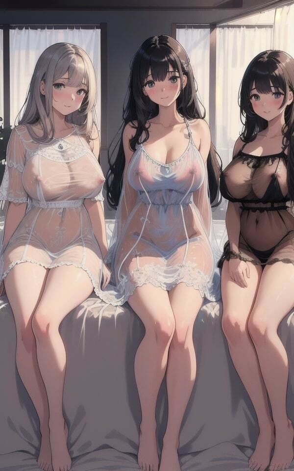 サンプル画像1:僕だけのハーレム世界 夢は一夫多妻世帯(妄想性癖) [d_363596]