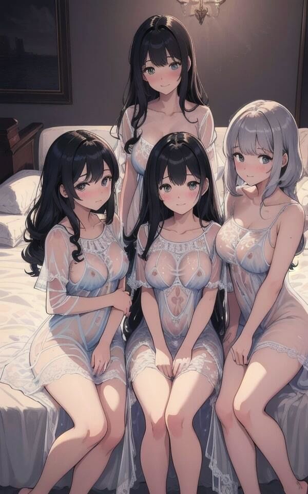 サンプル画像4:僕だけのハーレム世界 夢は一夫多妻世帯(妄想性癖) [d_363596]