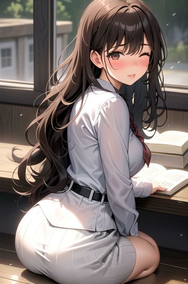 サンプル画像3:【君を見つめていた・・】 遠くから見つめているだけの存在が ・・うそだろ 吐息まで感じるほどに、、 進学校の誰もが皆溜まっていた件 ＃1(若い娘 中心) [d_363607]