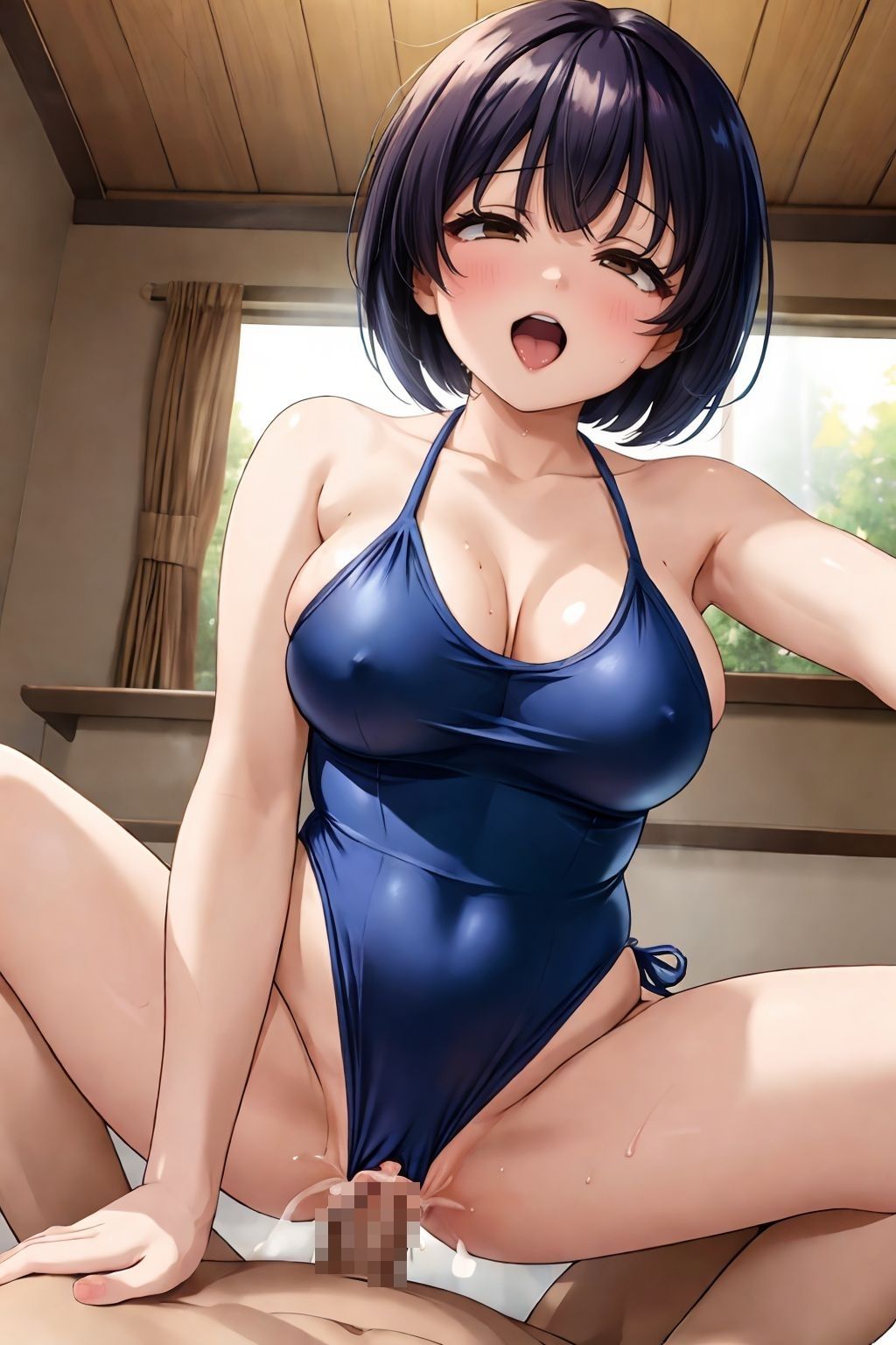 サンプル画像6:ぴちぴちむちむちのスク水に汁どぴゅどぴゅ(チルワン) [d_363662]