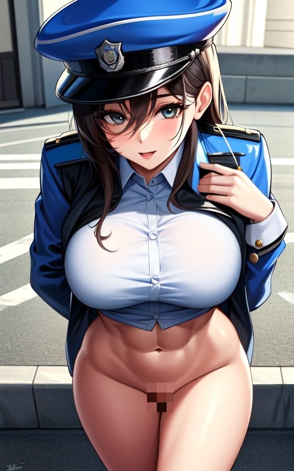 サンプル画像1:淫乱婦人警官(えろギャル天国) [d_363683]