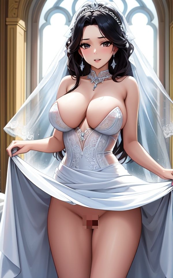 サンプル画像3:花嫁が淫乱女だった件(えろギャル天国) [d_363725]