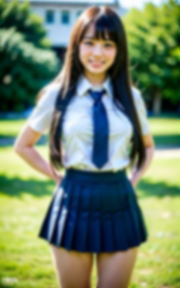 サンプル画像6:公園で待ち合わせした令和の清楚系女子の正体はとんでもないビッチでした。(AIみかん) [d_363740]