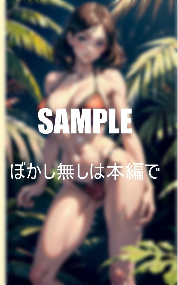 サンプル画像2:エレガントランジェリー美女たち下着の下の秘密(Oサークル) [d_363754]