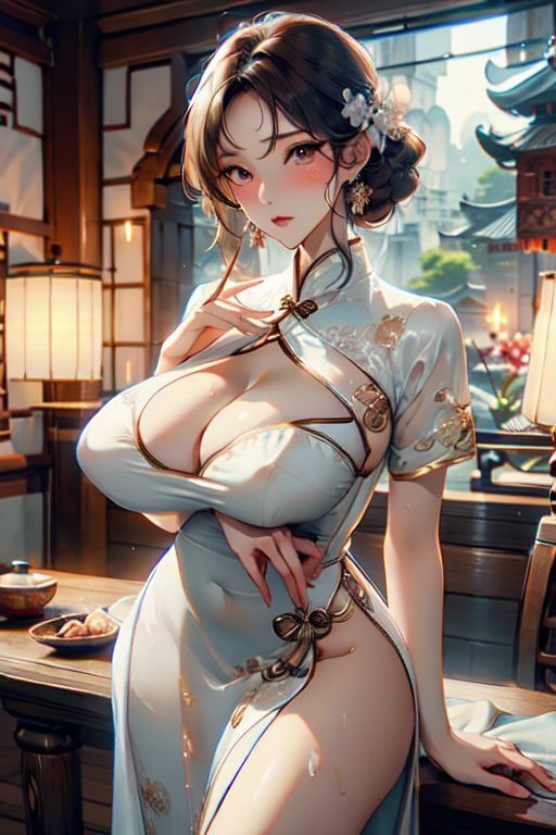 爆乳AIどしこりチャイナ1のサンプル画像 6