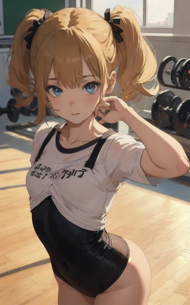 サンプル画像1:レオタードの妖精たち(わくわくAI組) [d_363848]