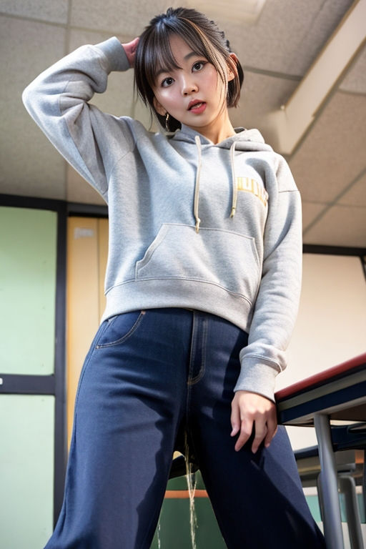 サンプル画像2:おもらし教師(P-AI planning) [d_363855]