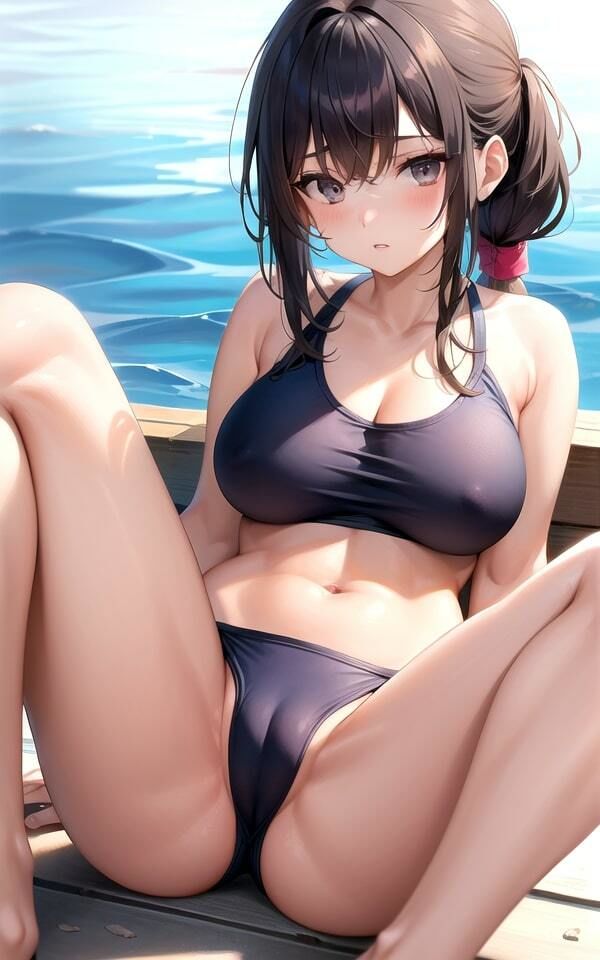 サンプル画像2:巨乳水着写真集(AImaid) [d_363870]