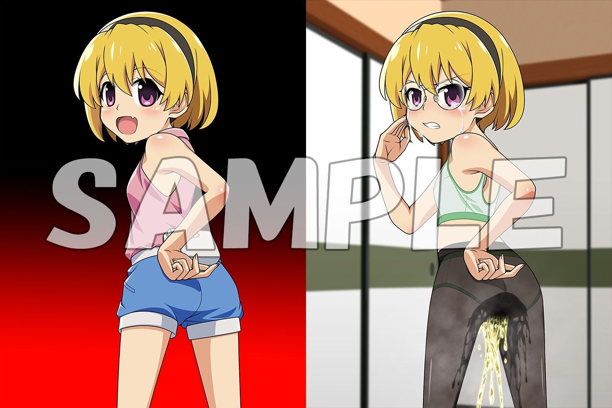 サンプル画像2:着せ替えおしっこ人形 -昭和死戻永劫回帰罠娘編-(牡丹桜) [d_363890]