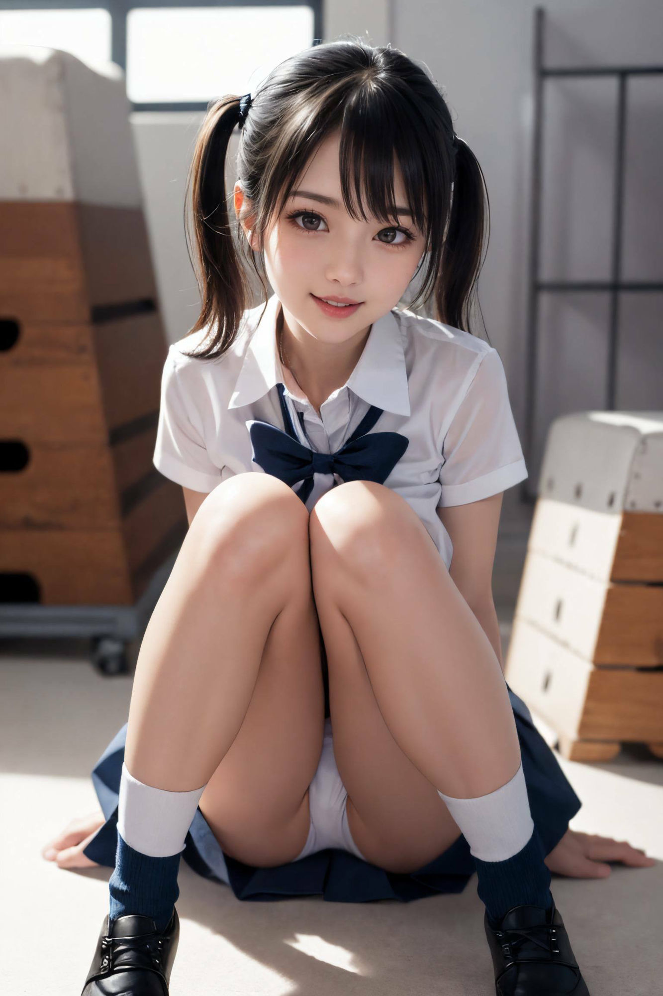 サンプル画像2:〜ひたすら体育倉庫 制服〜(Dのアトリエ) [d_363915]