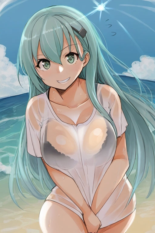 サンプル画像2:隣の席の鈴谷さんは俺のことをときたま提督と呼び間違える(催●スマホの淫魔) [d_363947]