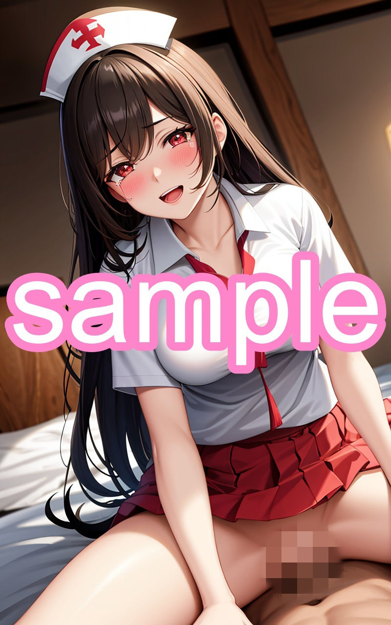 サンプル画像3:ナースコスプレのえちえちイラスト集(うにのてりやき) [d_363974]