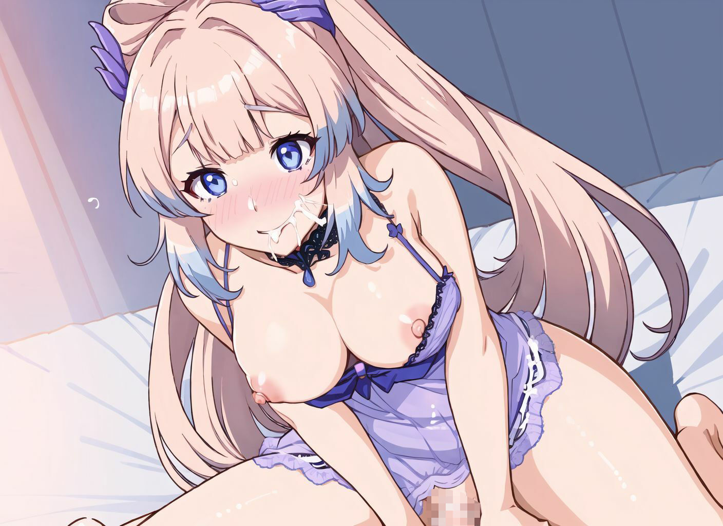 サンプル画像3:原○キャラセックス コスCG集【神〇綾華/珊瑚宮〇海】(徒桜撫子) [d_364063]