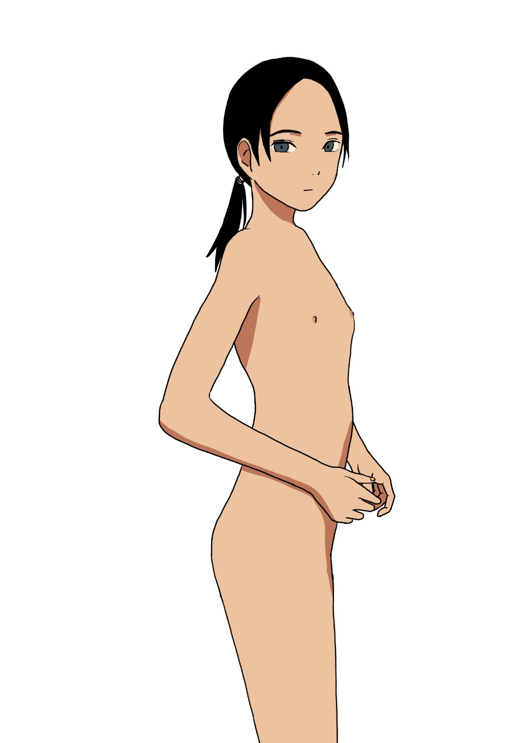 サンプル画像3:Naked Girls 9(Orange pecoe) [d_364090]