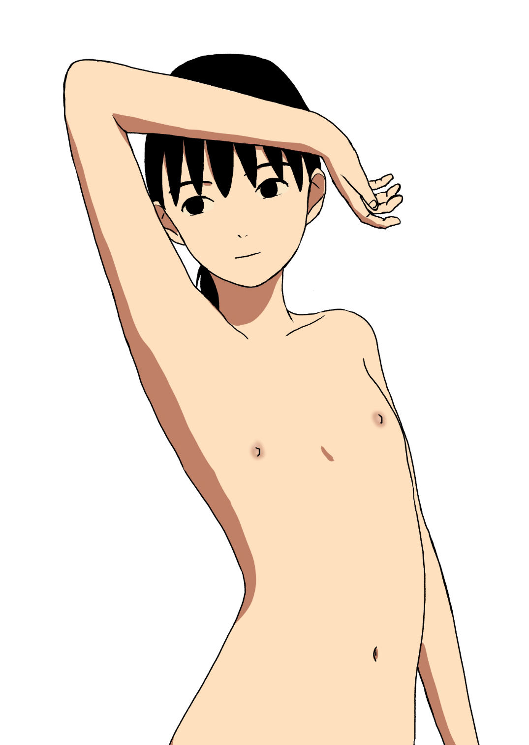 サンプル画像5:Naked Girls 9(Orange pecoe) [d_364090]