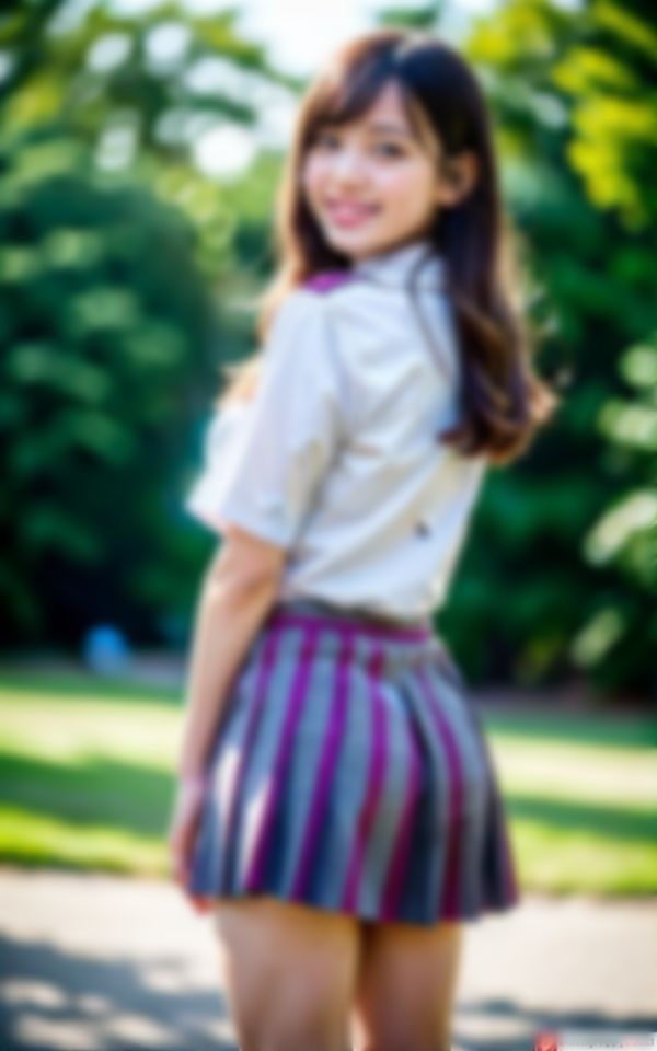 サンプル画像1:お嬢様学園No.1アイドル生徒の正体は淫乱ビッチだった件について。(AI美女ミルク) [d_364095]