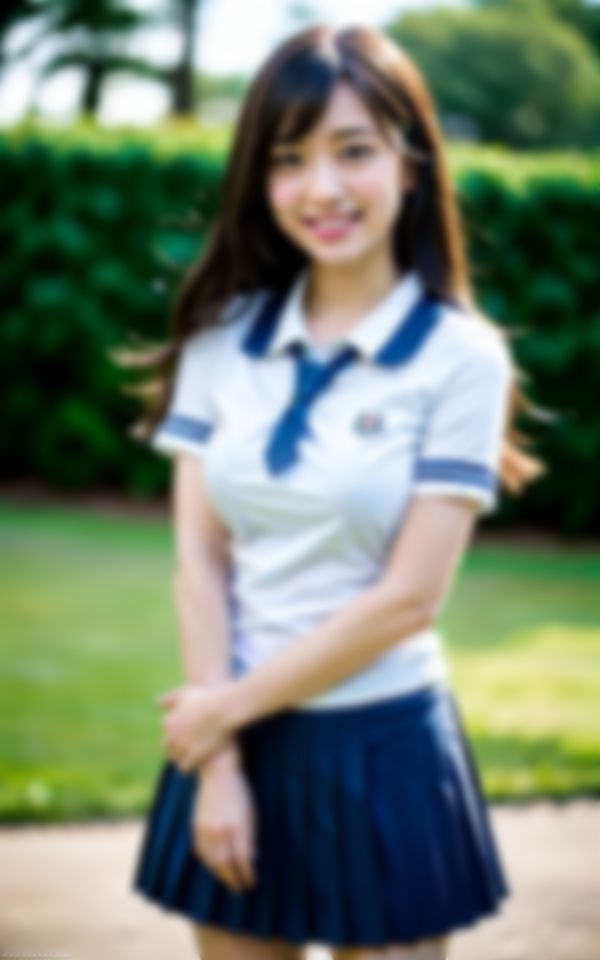 サンプル画像5:お嬢様学園No.1アイドル生徒の正体は淫乱ビッチだった件について。(AI美女ミルク) [d_364095]