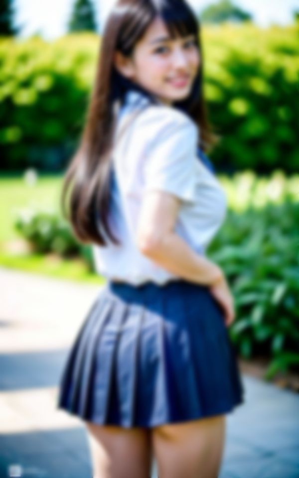 サンプル画像3:援交で小遣い稼ぎしてる淫乱女子生徒のHな限定写真集(AIゆずは) [d_364097]