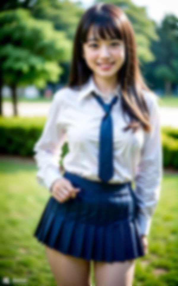 サンプル画像5:援交で小遣い稼ぎしてる淫乱女子生徒のHな限定写真集(AIゆずは) [d_364097]