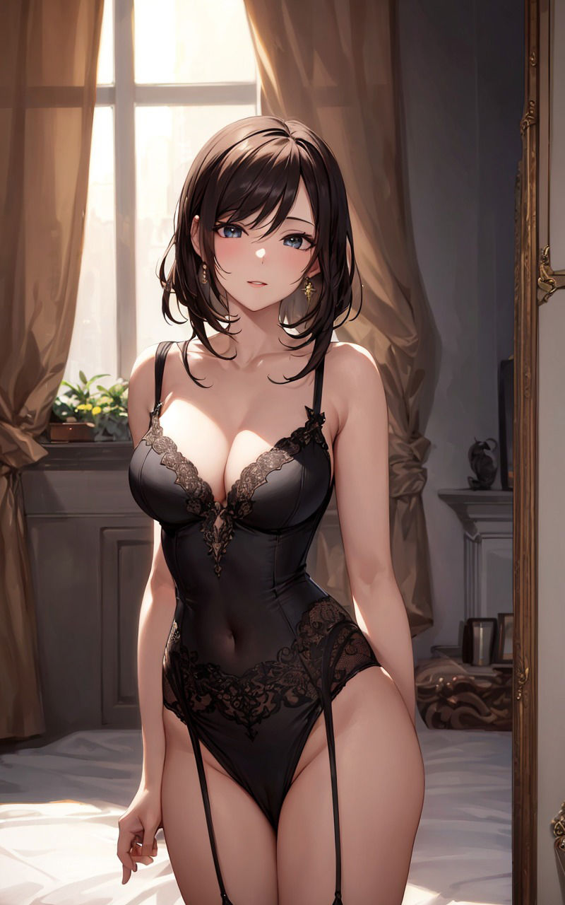 サンプル画像1:朝から晩まで密着取材！立ち入り禁止のプライベート:生足の誘惑(ますたーど) [d_364178]