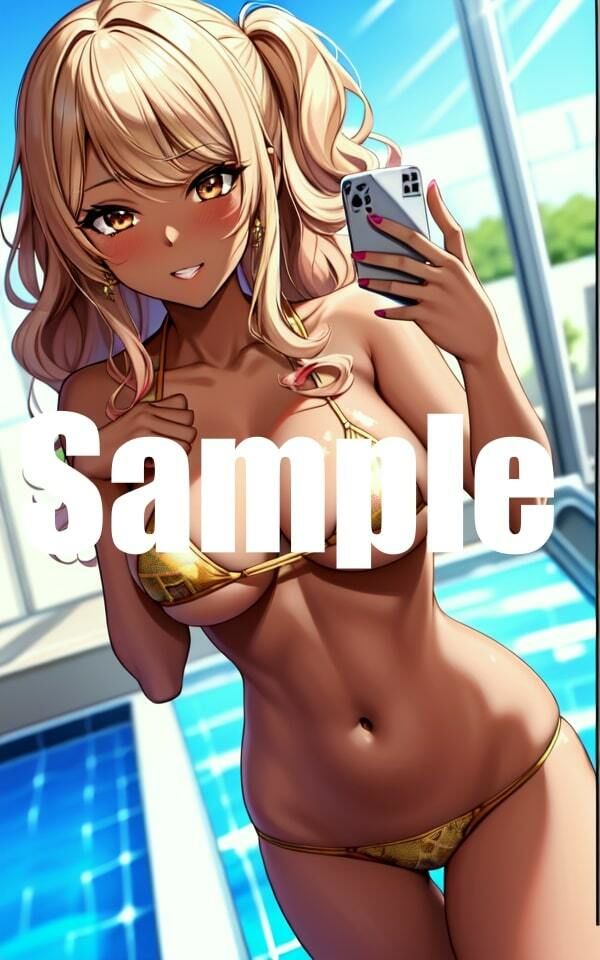 サンプル画像1:Hな黒ギャルのインスタ投稿(エロMAX) [d_364243]