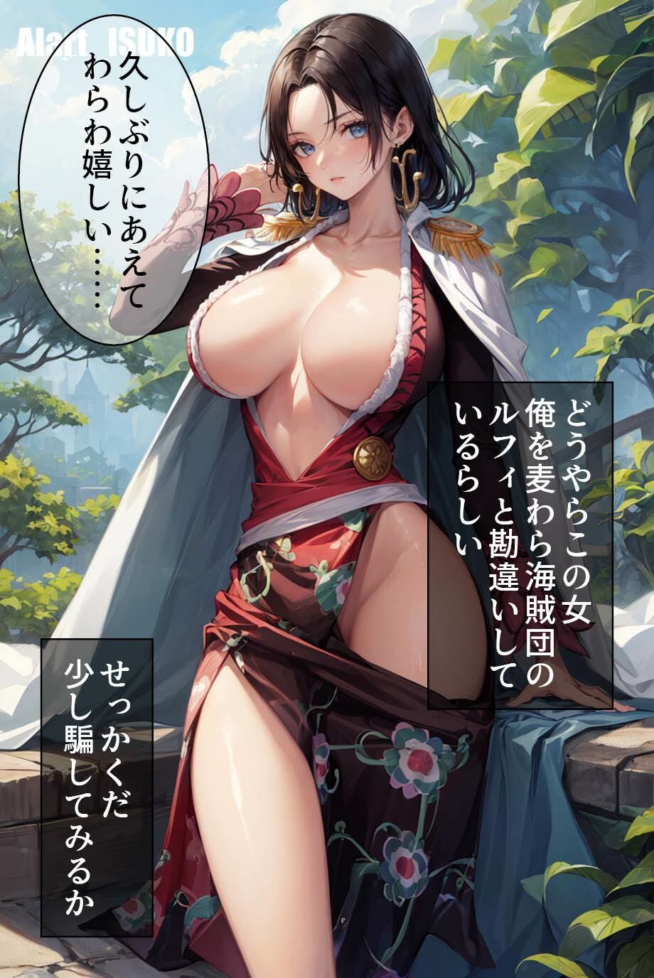 サンプル画像3:ル〇ィ！わらわに種付けするのじゃ！変態女帝ボア・ハンコック(DJart_ISUKO) [d_364318]