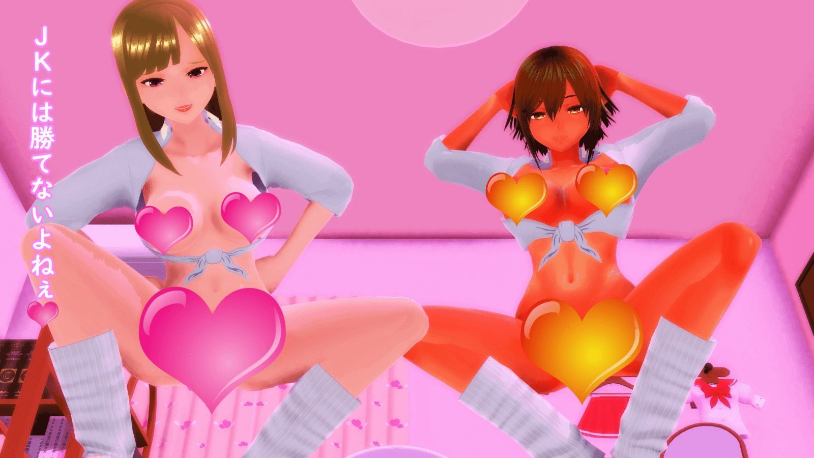 サンプル画像5:【見下し淫語】ギャルJKのおまんこライブチャット（通常版）(JOKERのアトリエ) [d_364321]