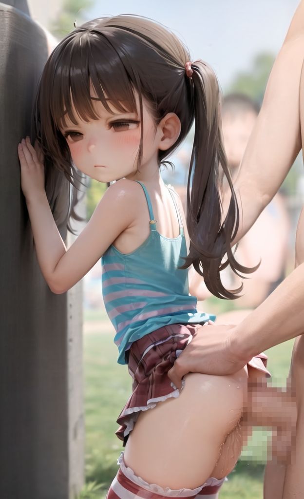 サンプル画像1:【180枚】『公園お遊戯3』〜わからせられる少女たち〜(AI Surufumi 摺文愛) [d_364324]