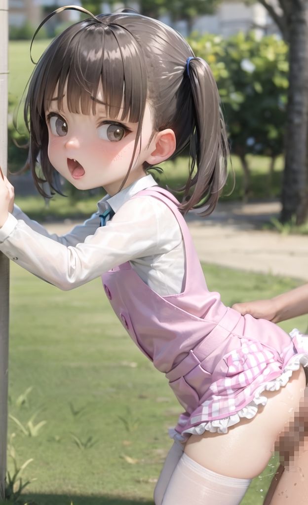 サンプル画像6:【180枚】『公園お遊戯3』〜わからせられる少女たち〜(AI Surufumi 摺文愛) [d_364324]