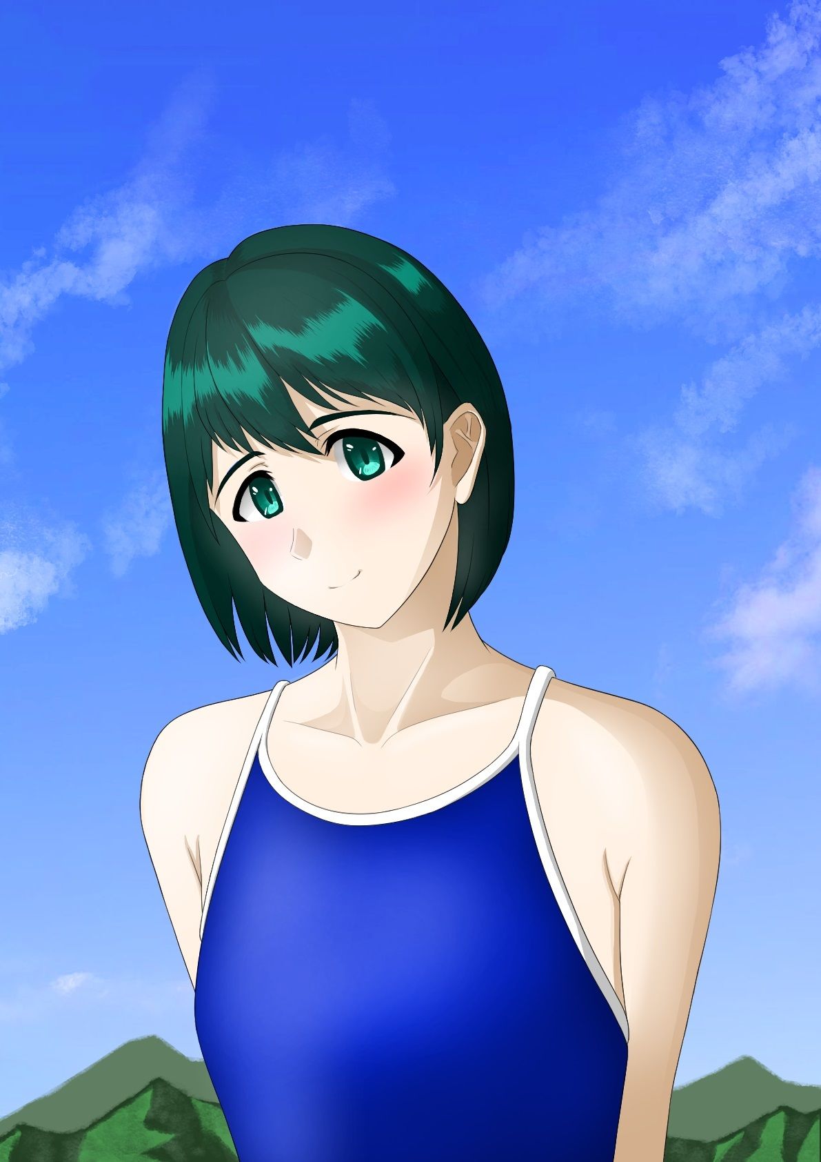 サンプル画像1:スク水のお姉さん達(Old attachment) [d_364385]