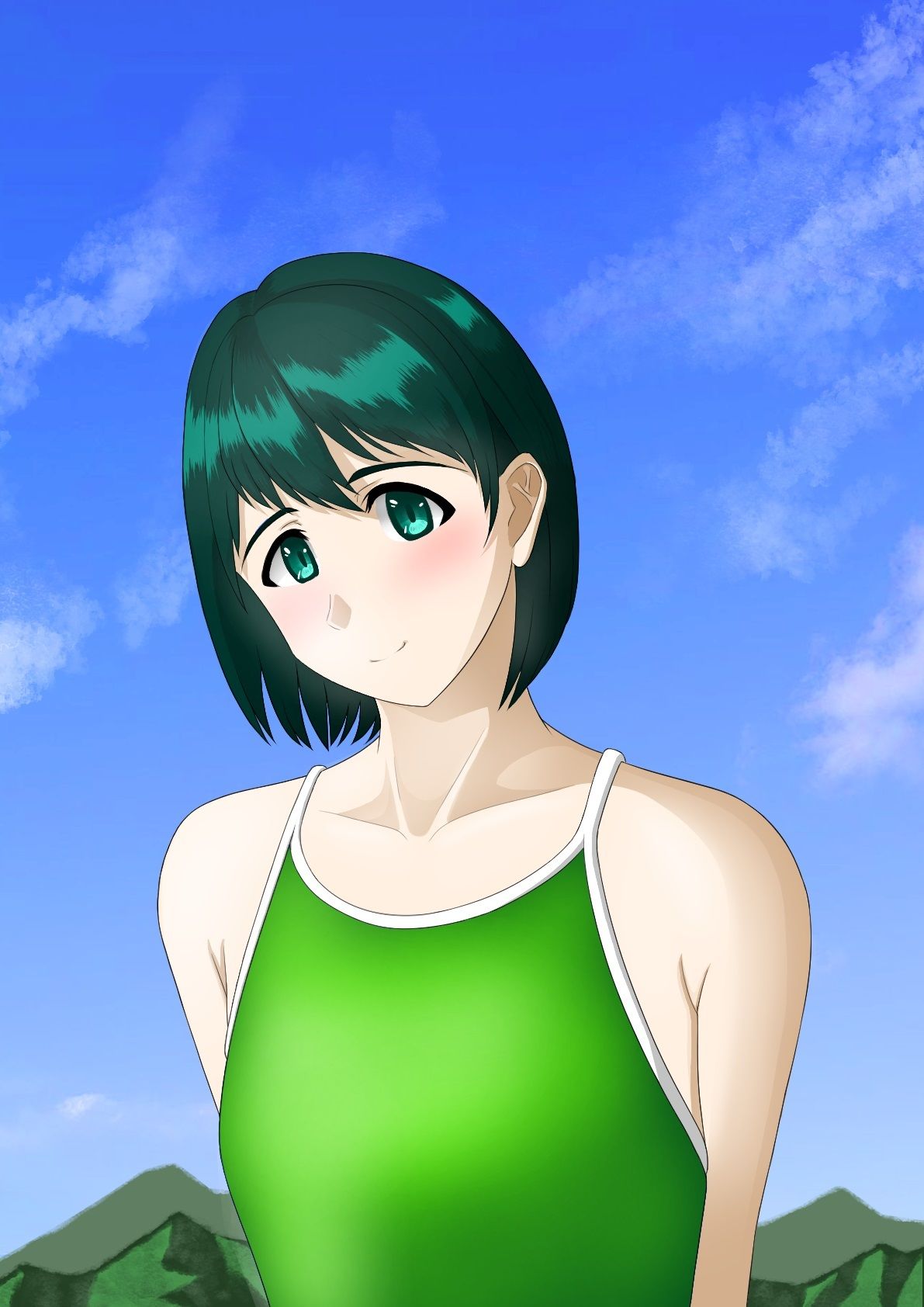 サンプル画像2:スク水のお姉さん達(Old attachment) [d_364385]