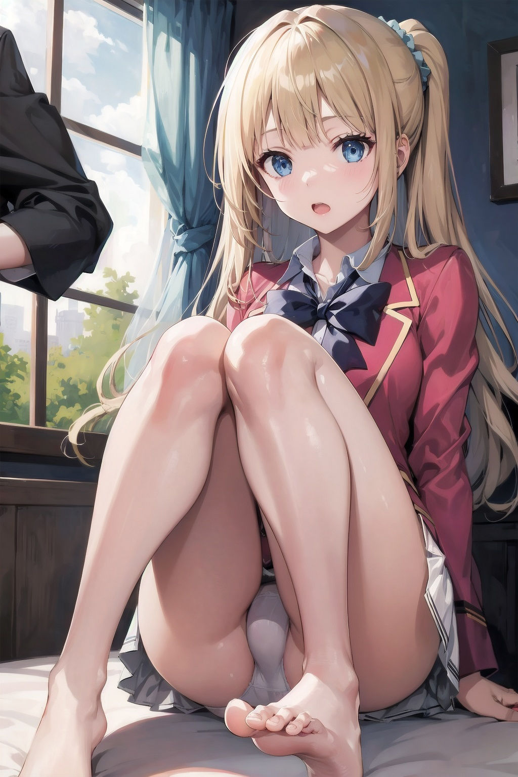 サンプル画像5:ようこそ実力至上主義◯教室へ 日常的無防備パンチライラスト集 堀北 ， 軽井沢(ラコーンシティ) [d_364414]