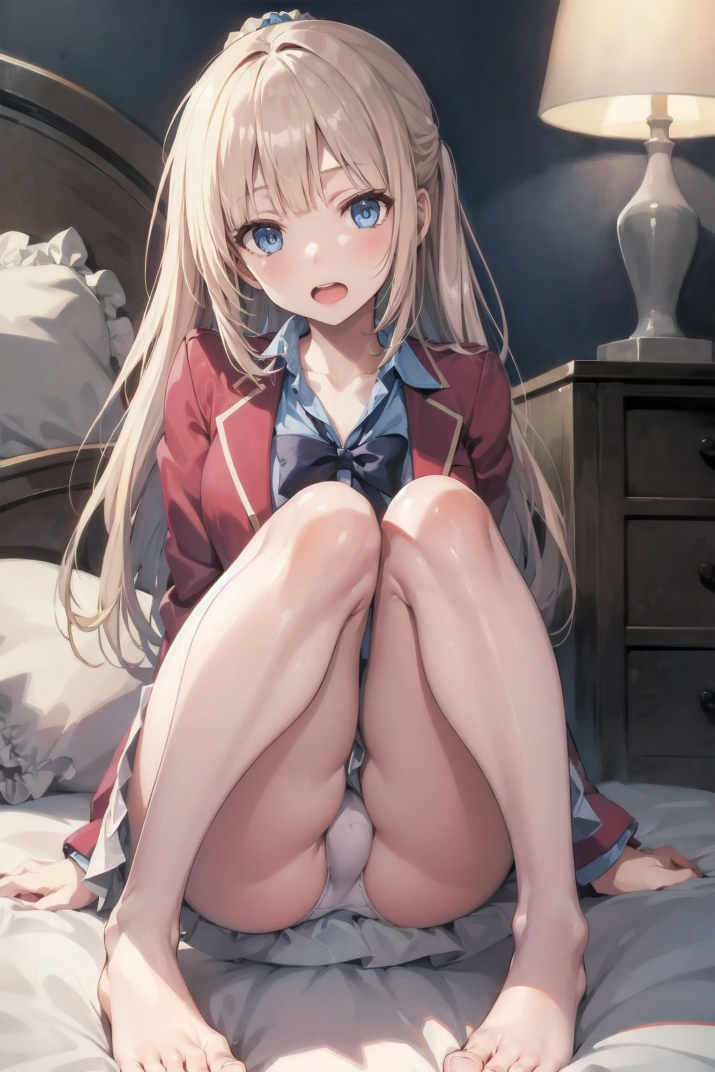 サンプル画像6:ようこそ実力至上主義◯教室へ 日常的無防備パンチライラスト集 堀北 ， 軽井沢(ラコーンシティ) [d_364414]