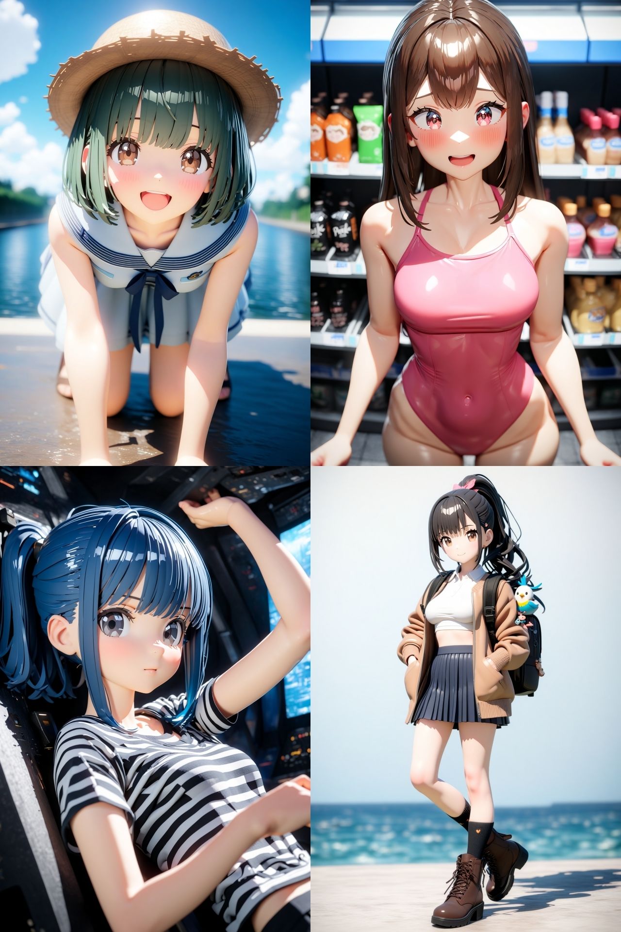 サンプル画像5:ぷにっと立体ワールド(ハートパイン) [d_364458]