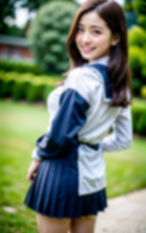 サンプル画像3:パパ活援交してると噂の学園No.1美女に声をかけたら…。(AIエンジェル) [d_364554]