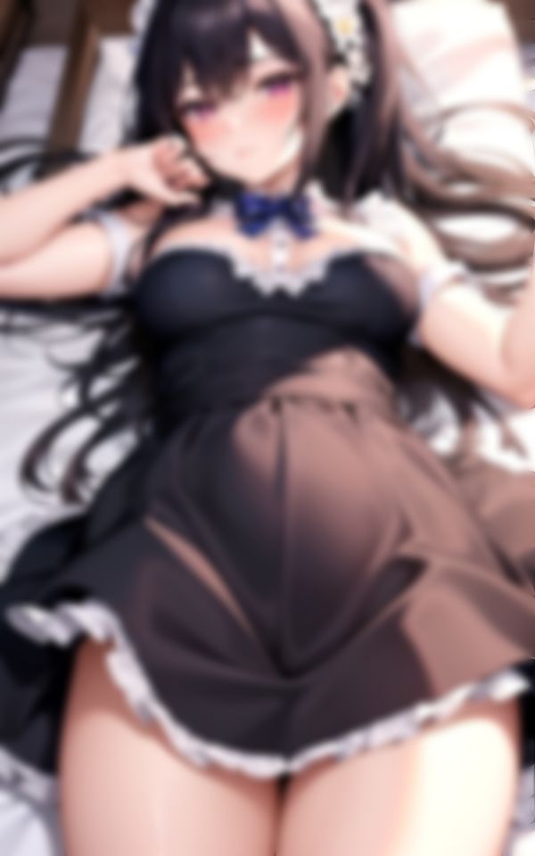 サンプル画像6:新しく入った可愛くてエッチな新人メイドちゃんはマジで処女だった(AIおとは) [d_364555]