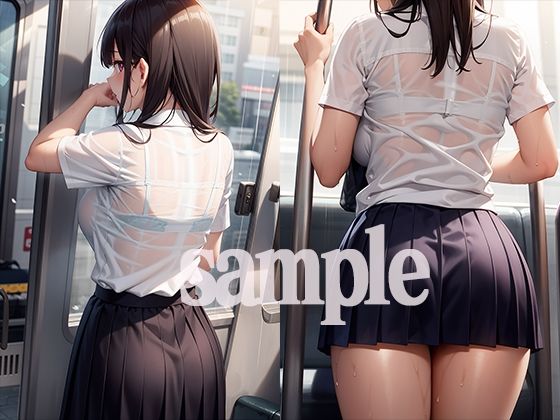 サンプル画像2:雨に濡れた女子校生はハメられ電車で感じてしまう(さいちゅー工房) [d_364636]