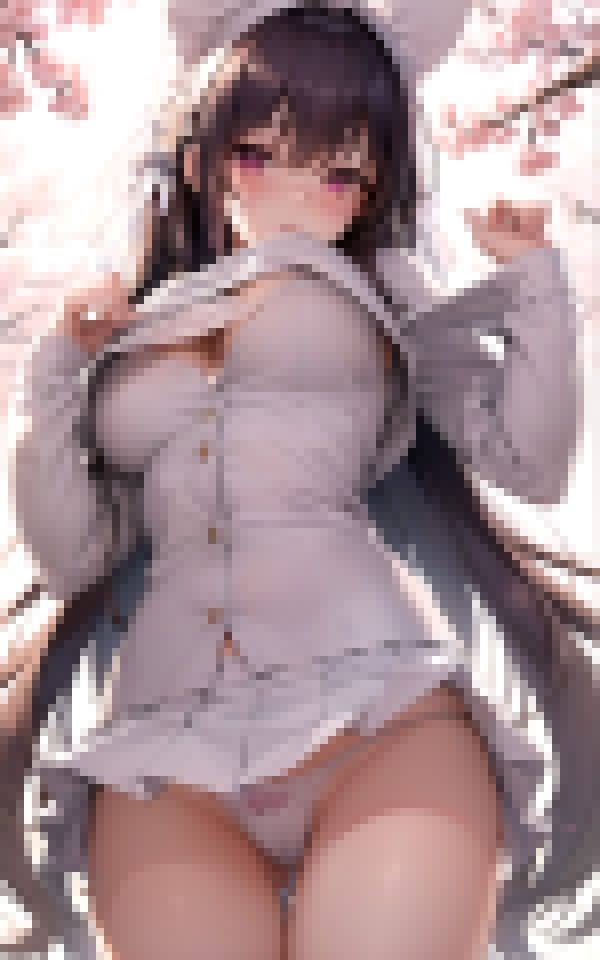 サンプル画像2:出会いの春、 僕は綺麗すぎる露出狂に恋をした(ディープデザイアデータ) [d_364650]