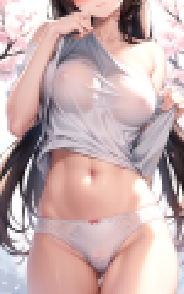 サンプル画像4:出会いの春、 僕は綺麗すぎる露出狂に恋をした(ディープデザイアデータ) [d_364650]