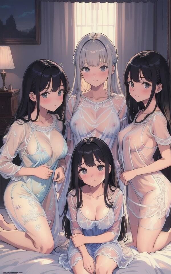 サンプル画像1:妄想 異世界ハーレム エロ美女達を好き放題 81P(妄想性癖) [d_364661]