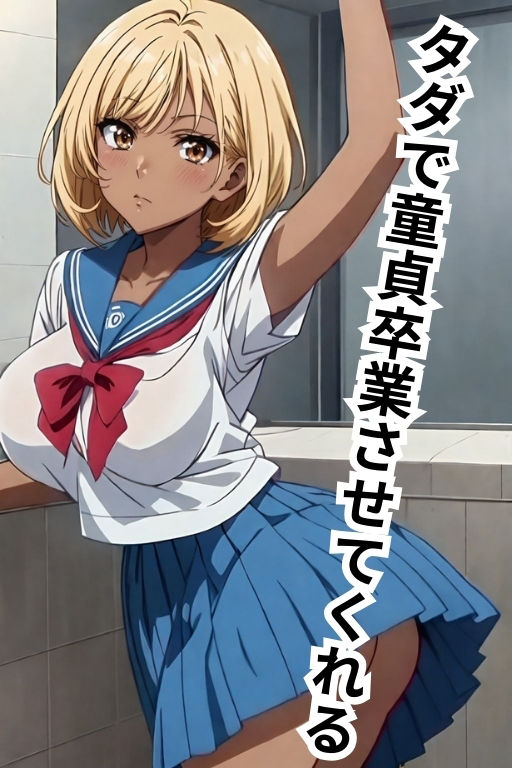サンプル画像1:童貞卒業専用ギャル 〜タダマン学園〜(チルスリー) [d_364685]