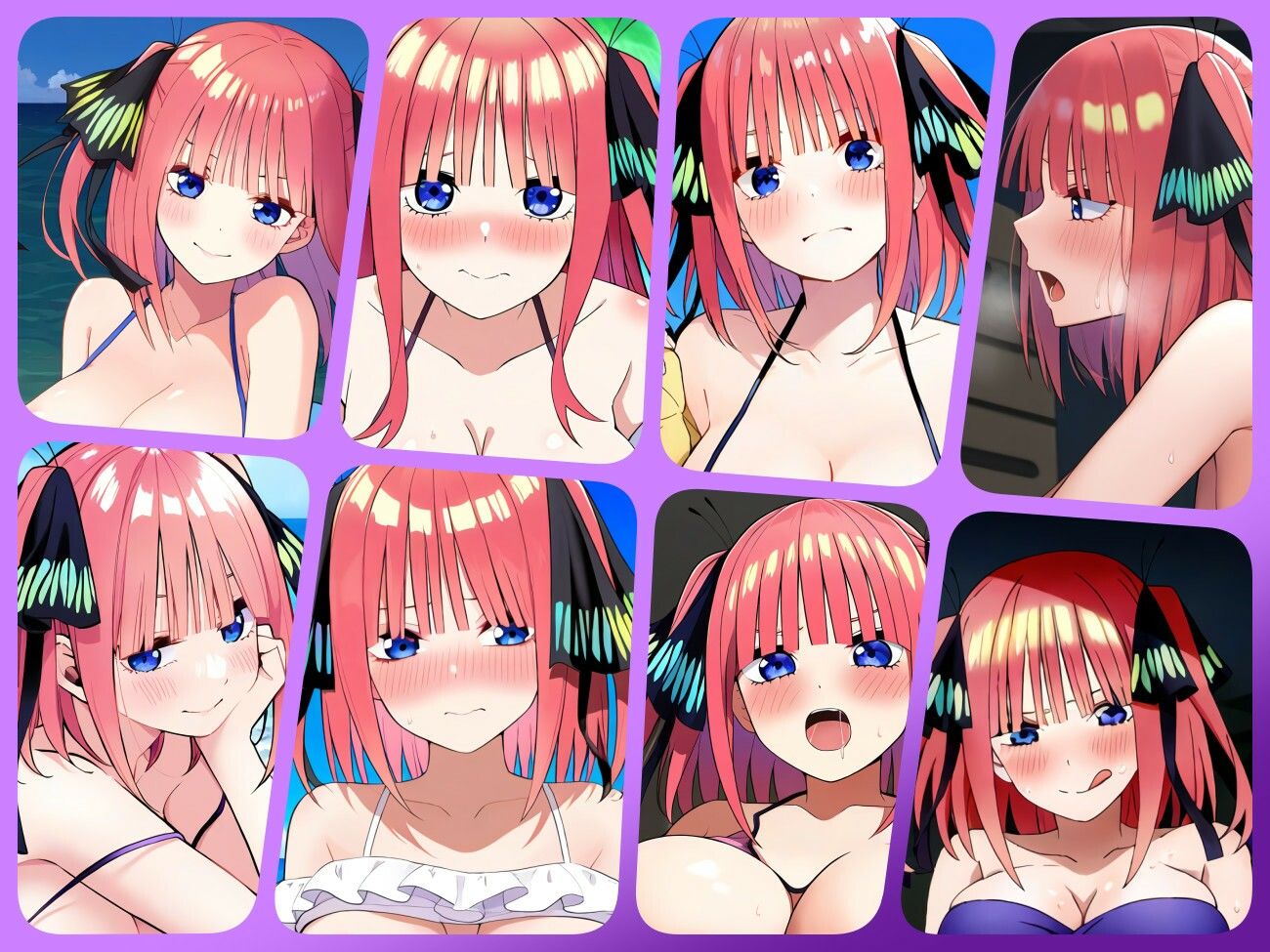 サンプル画像2:次女×水着(ある) [d_364723]