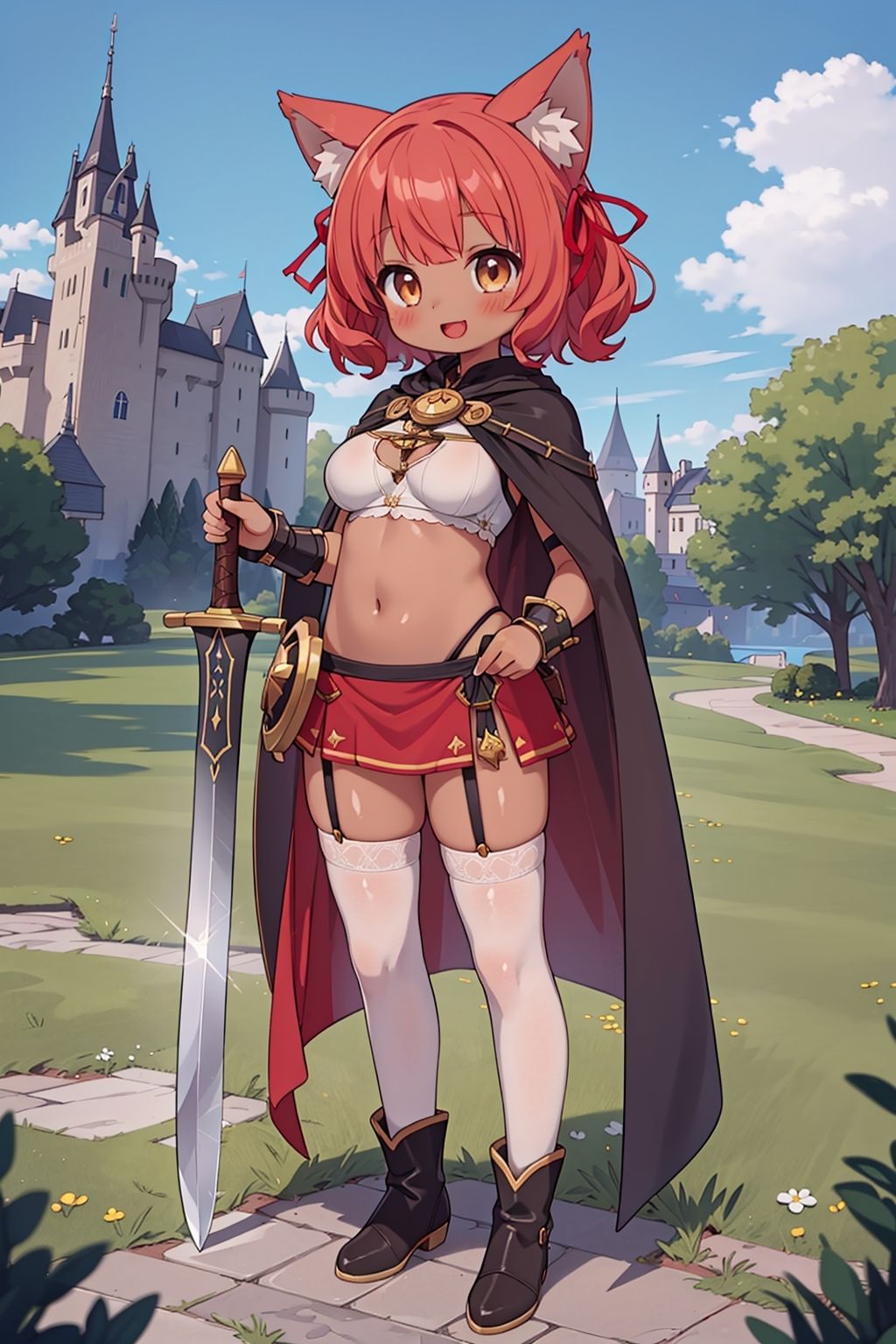 サンプル画像1:ケモミミファンタジー(謎の海産物) [d_364806]