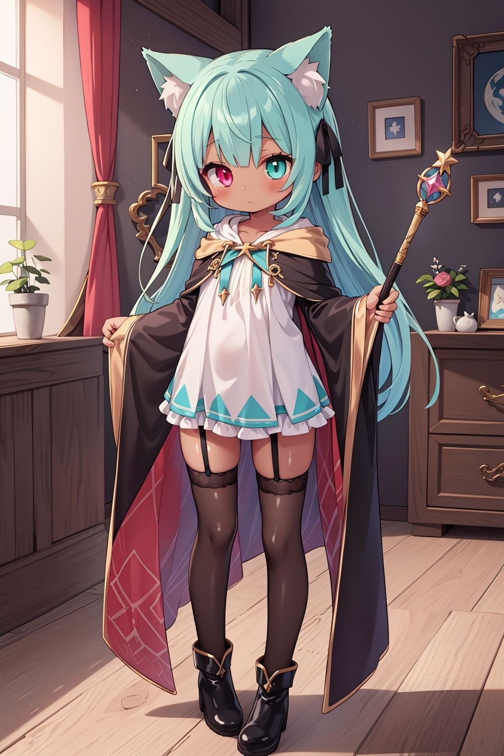 サンプル画像3:ケモミミファンタジー(謎の海産物) [d_364806]