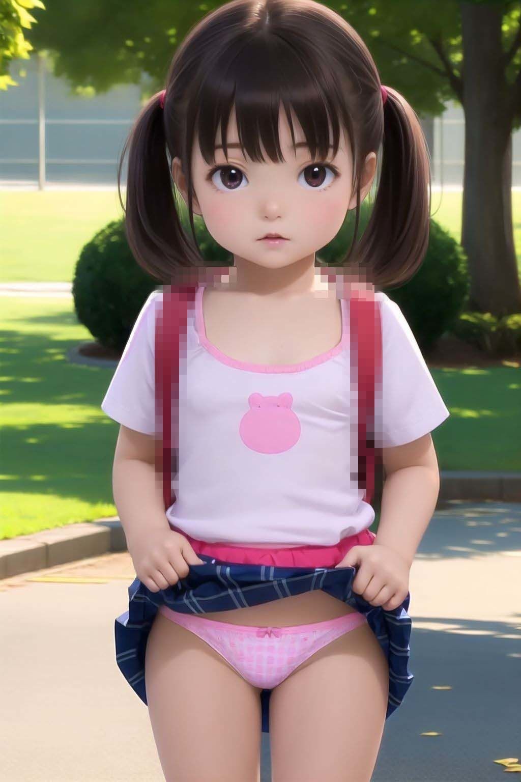 サンプル画像1:い〇いけ少女たちにパンツ見せてもらったw(密林王国) [d_364868]