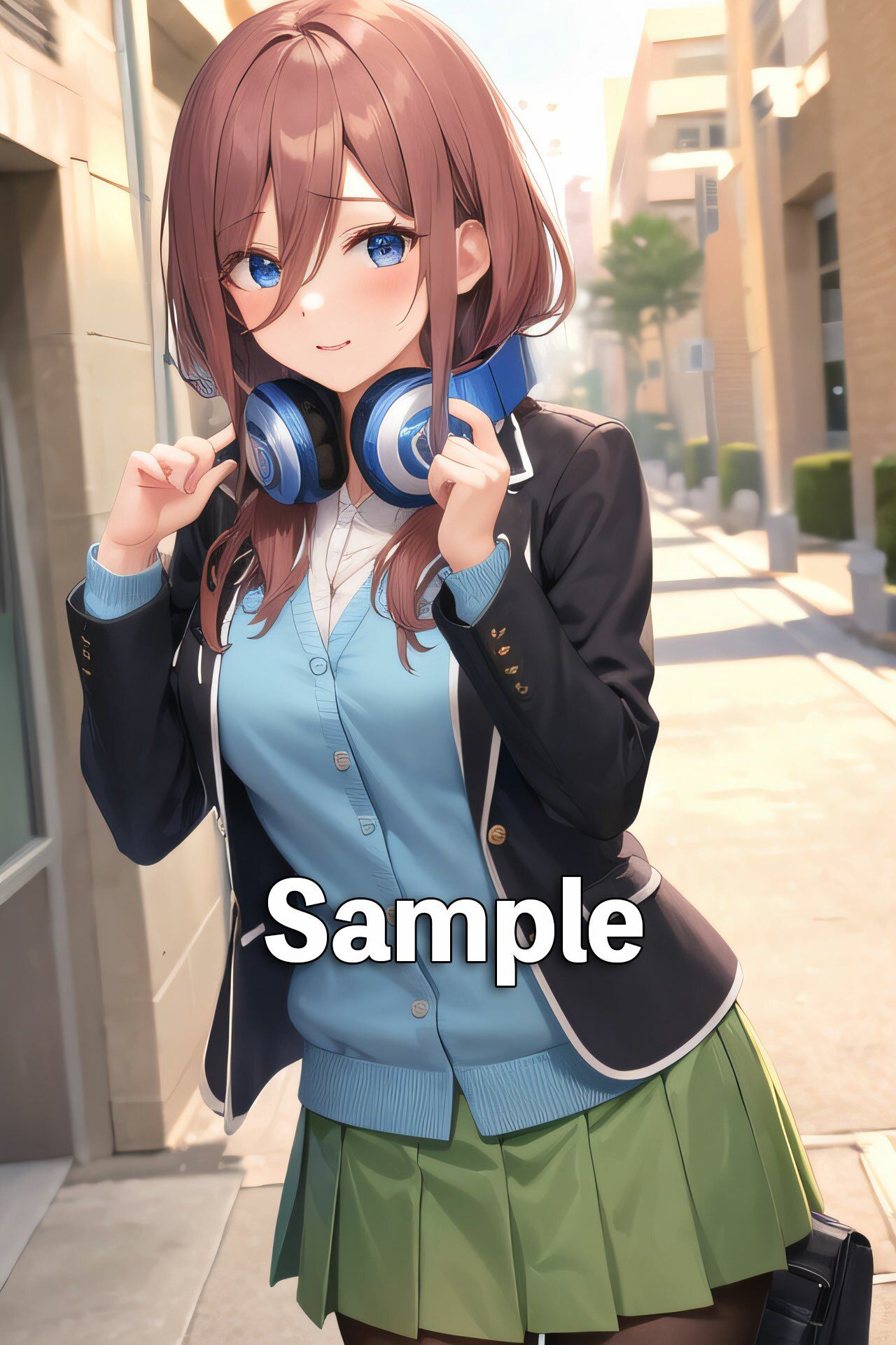 サンプル画像1:五等分の放課後「中野三〇」(カワイイハセイギ) [d_364938]