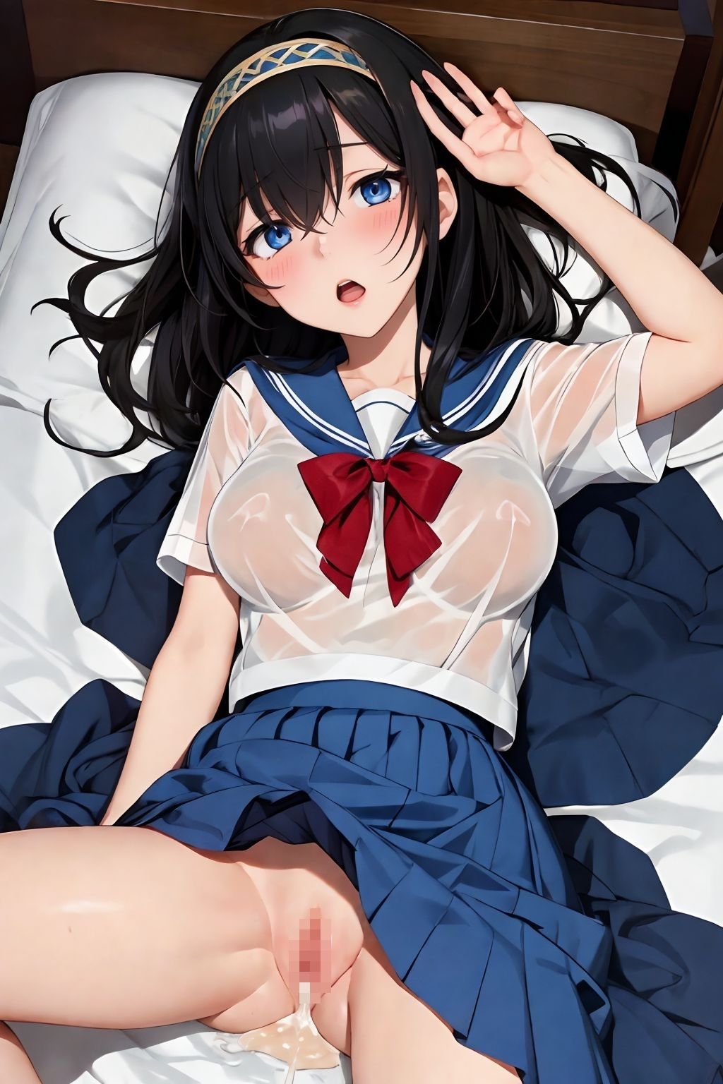 サンプル画像4:鷺〇文香は突かれたい！(ジャケパンスタイル) [d_365072]